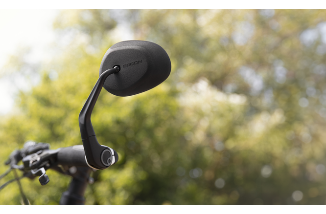 Ergon Rückspiegel RM Touring Befestigung am Lenker links black