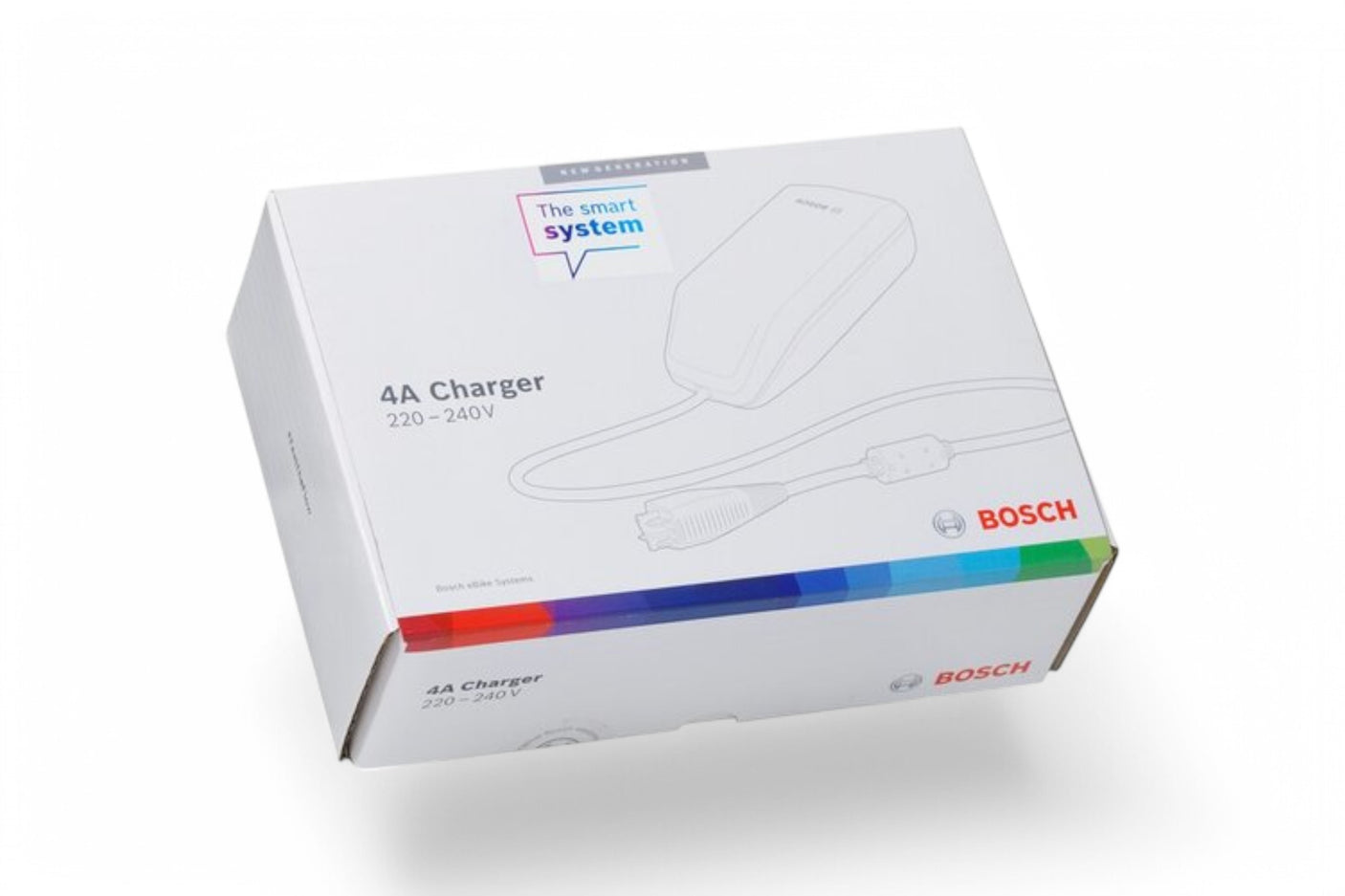 Caricabatterie Bosch 4 ampere BPC3400 con cavo di alimentazione nero