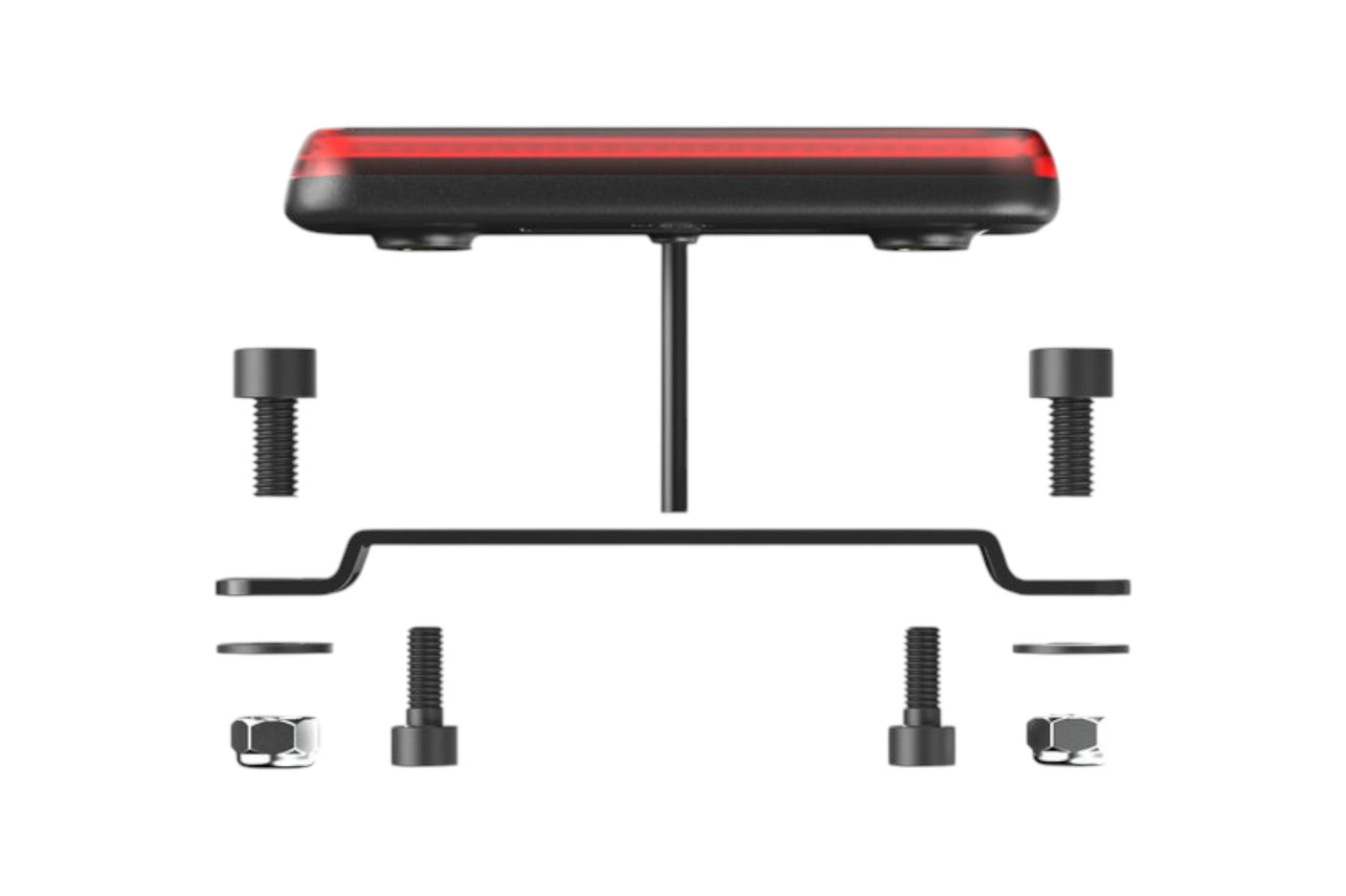 Feu arrière Knog Blinder E RH 50 fixation porte-bagages 50 et 80 mm
