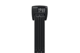 Lucchetto pieghevole Abus Bordo Combo 6000C/90 LED Code con supporto SH 6000/90 nero