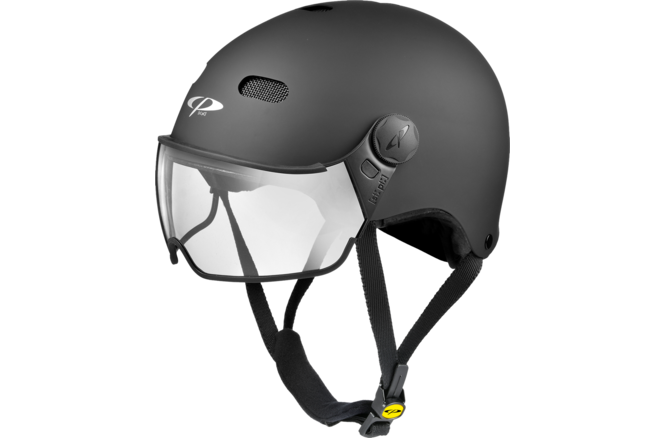 CP Bike CARACHILLO Urban Helmet visor clear black s.t.